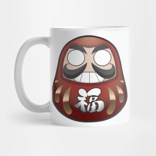 Daruma_ traditional Red Mug